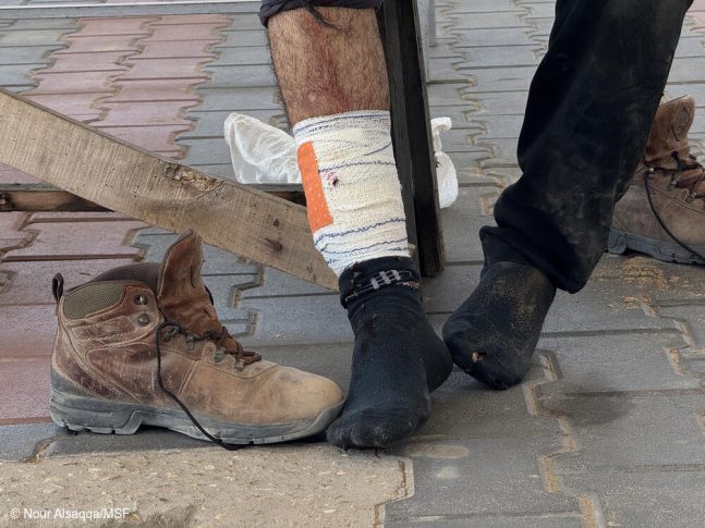 Un mes de masacres desde el centro de distribución de ayuda estadounidense en Israel.