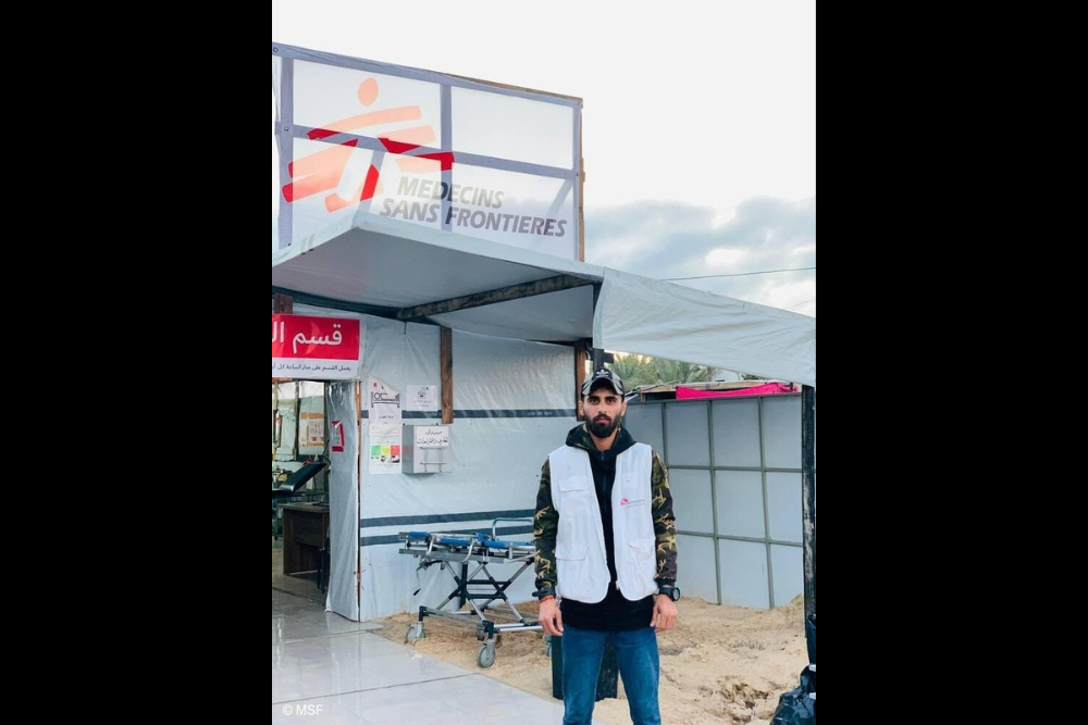 Lamentamos y condenamos la pérdida de nuestro excompañero Abdullah Hammad, quien fue asesinado por fuerzas israelíes el 3 de julio. Trabajador de Médicos Sin Fronteras (MSF) asesinado en Gaza