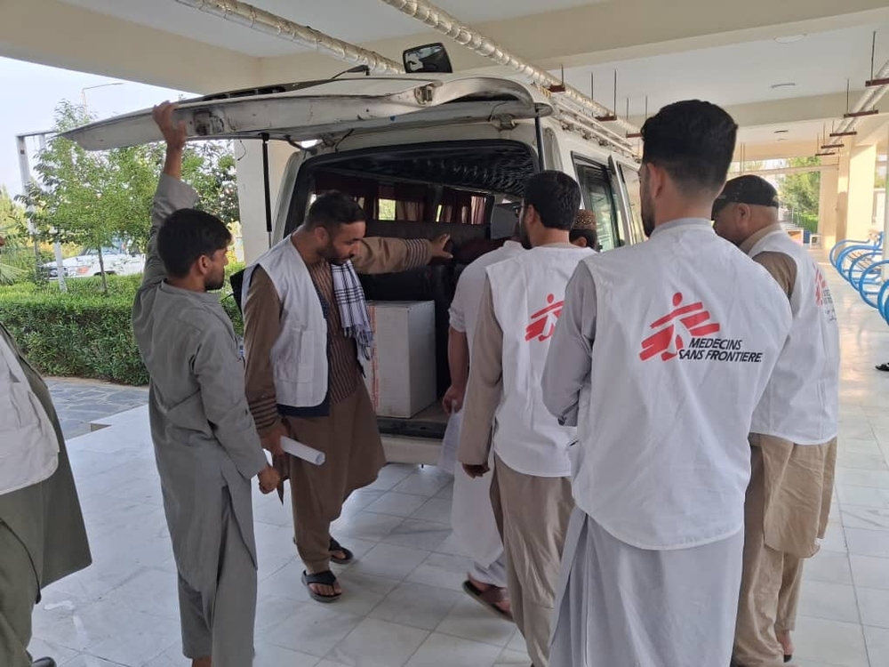 Nuestros equipos de MSF trabajan en torno al terremoto en Afganistán