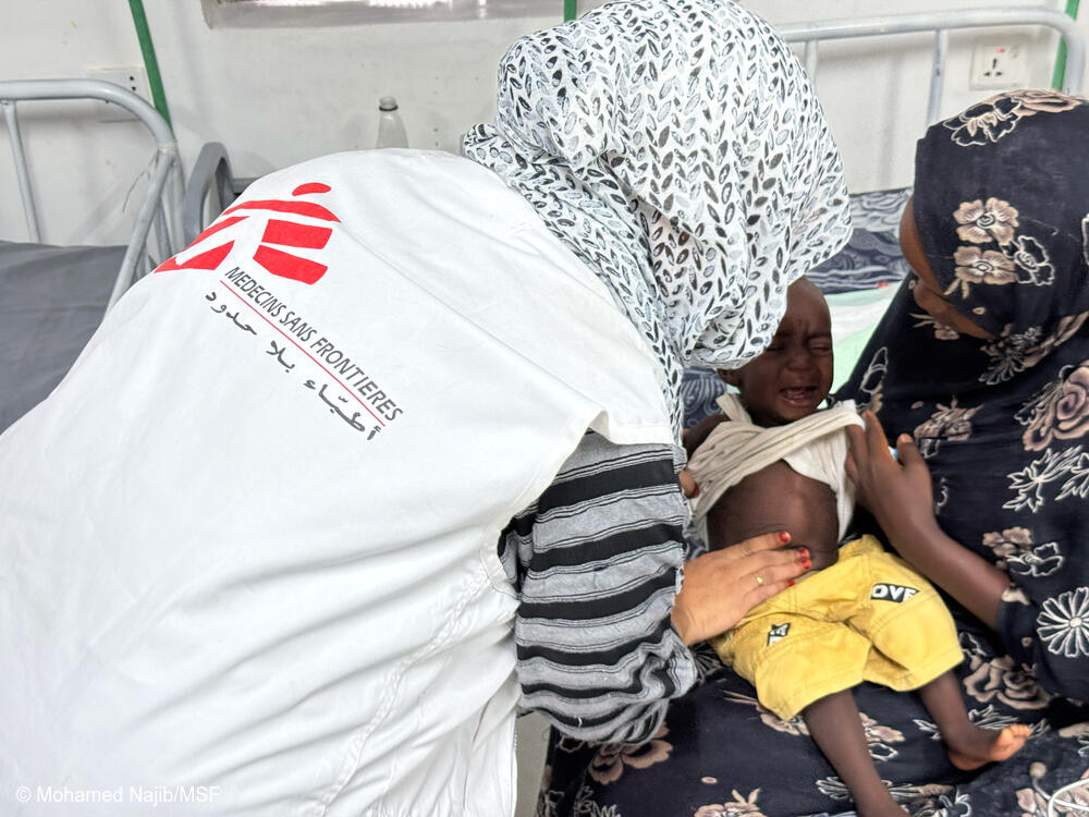MSF trata la crisis nutricional en Sudán en el hospital de Al Damazin