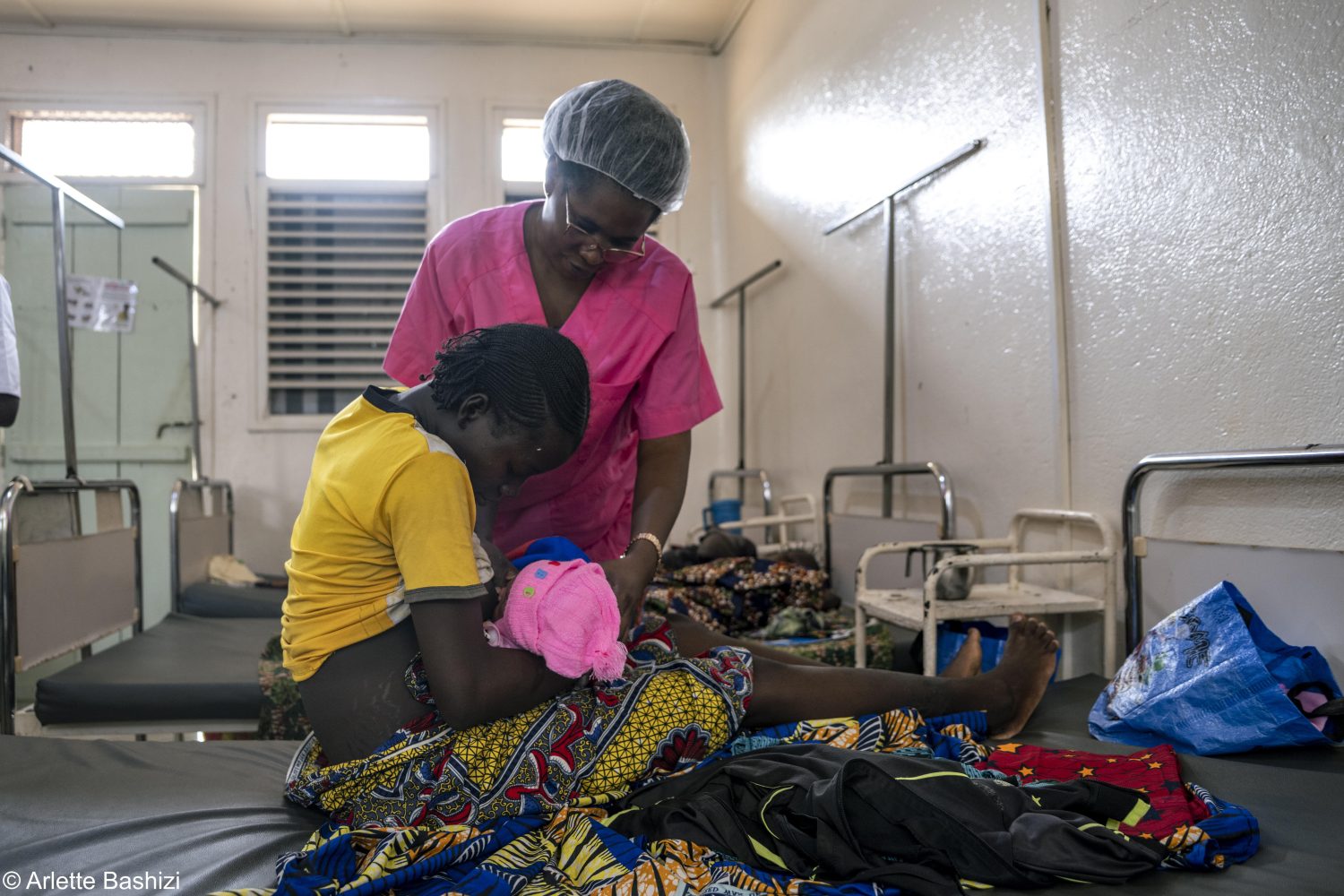 Atención médica a mujeres en República Centroafricana
