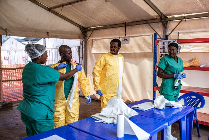 Centro de Tratamiento de Ébola en RDC