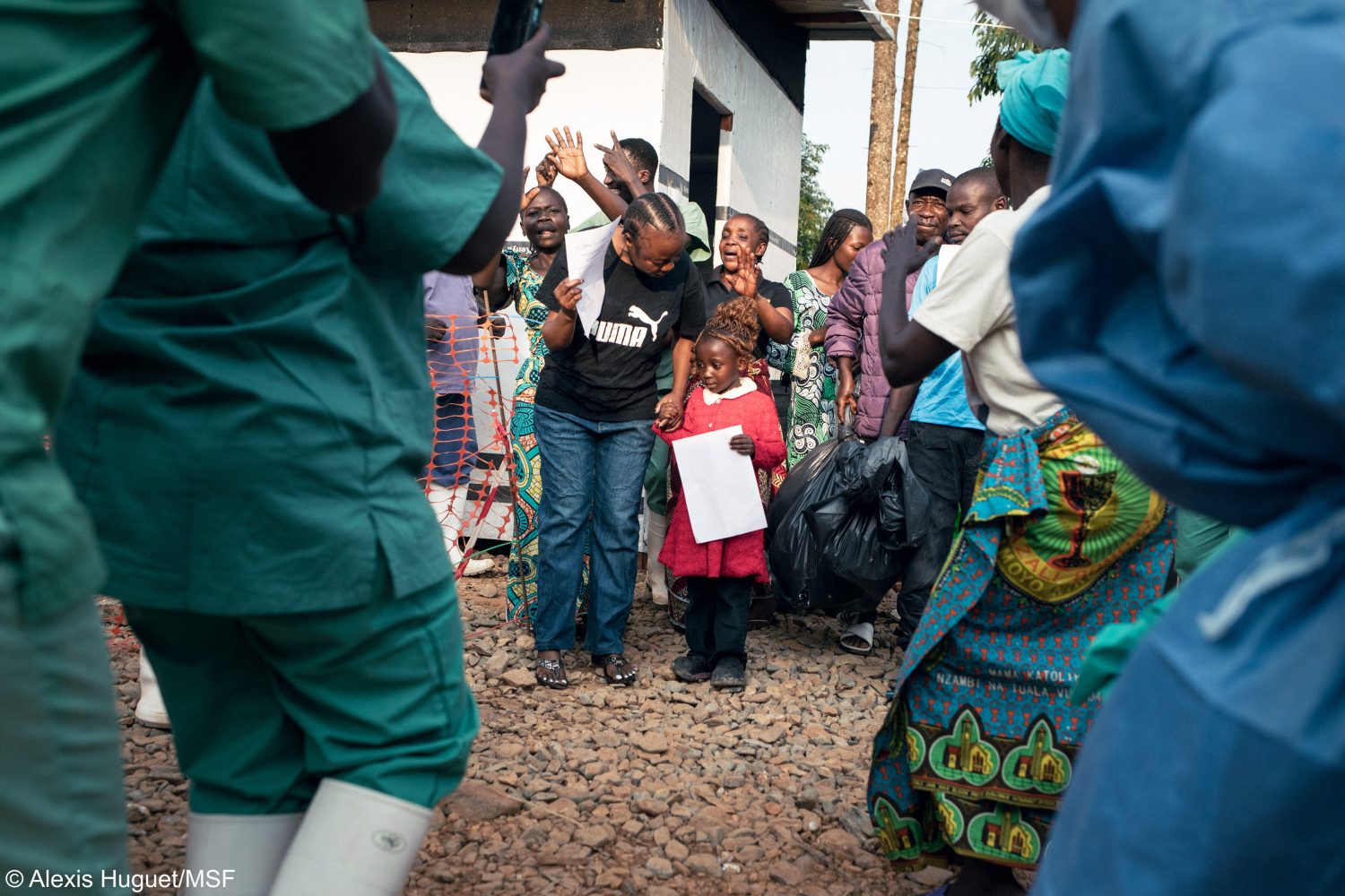 Médicos Sin Fronteras en epidemia de Ébola