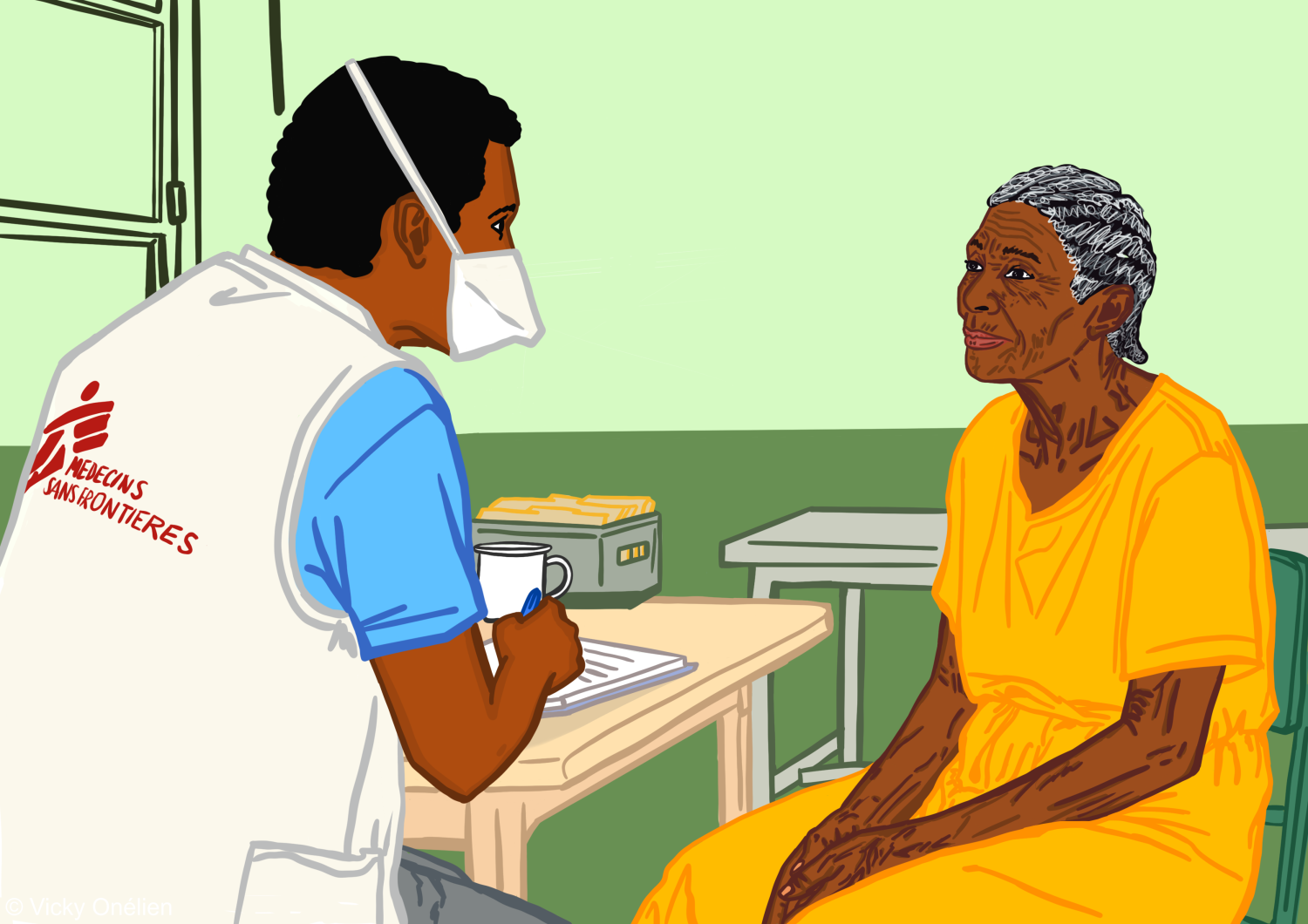 Consulta médica MSF