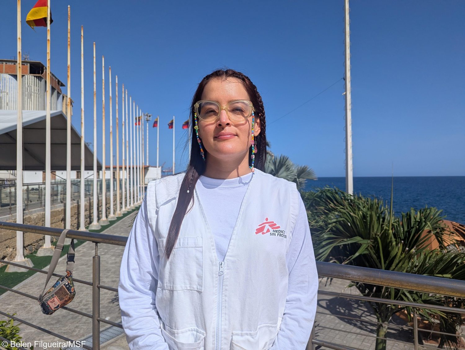 Natalia Tapero, psicóloga MSF