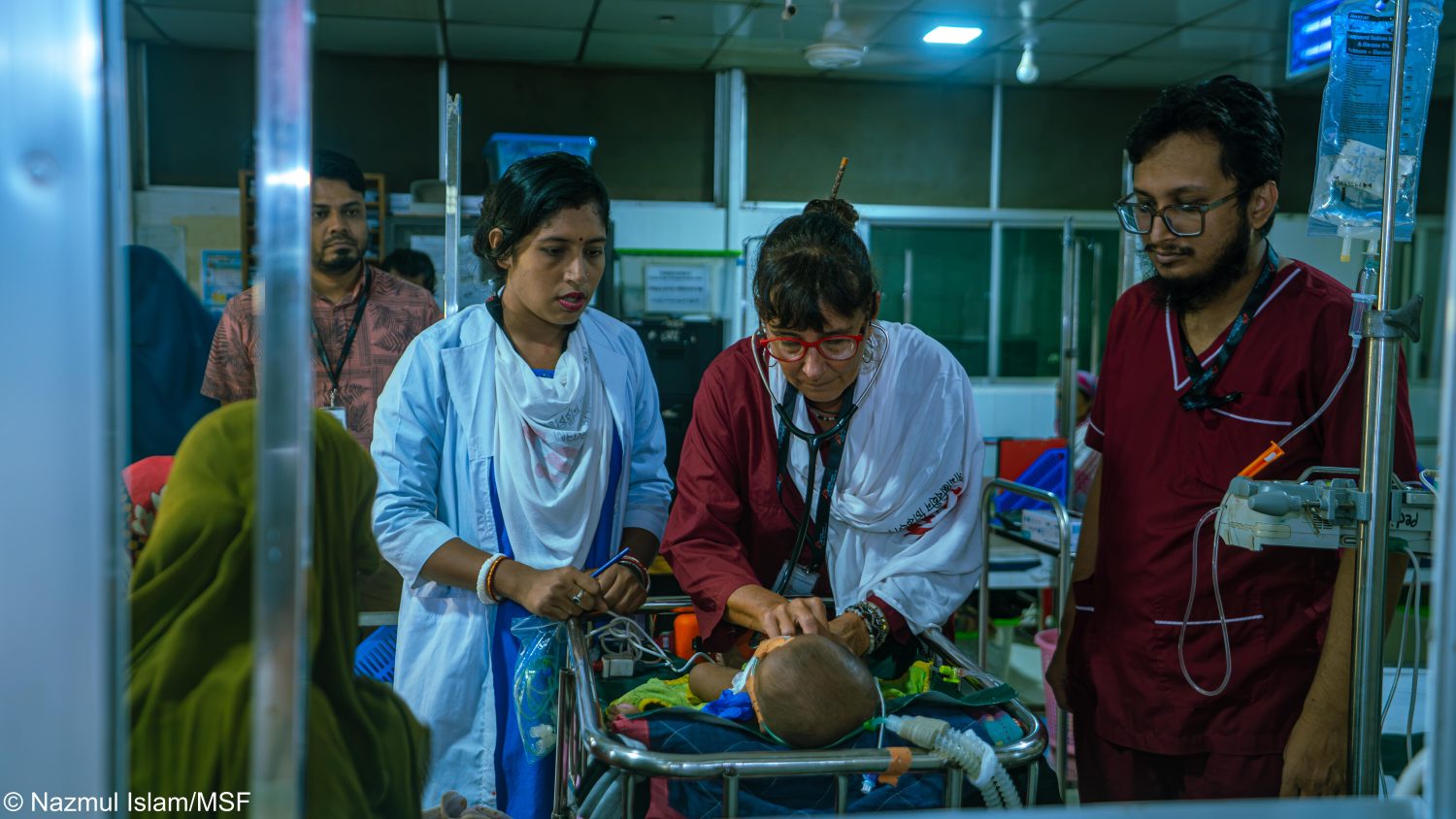 Atención médica a refugiados rohingya